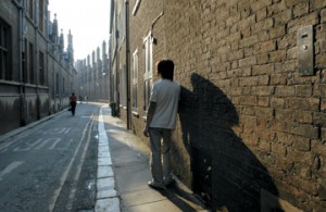 LONELY STREET: Big Lin's family thinks he owns a house and a restaurant in Cambridge - but he's really a low-paid cook 